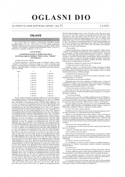 Oglasi 031/2023